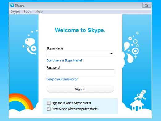 Skypeに登録するには？