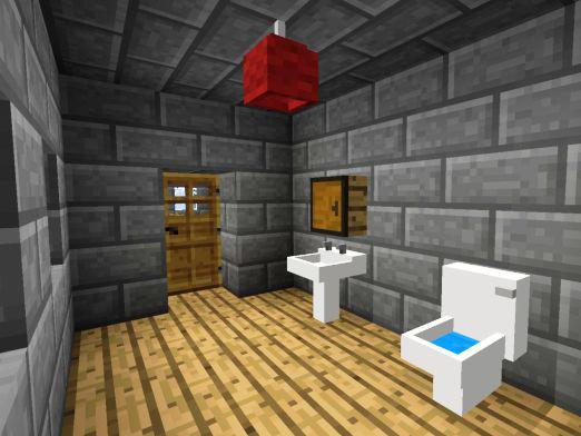 Minecraftでトイレを作る方法は？